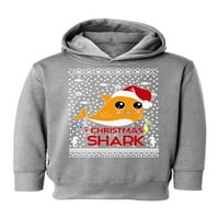 Nespretni stilovi ružna božićna majica s kapuljačom za dječake i djevojčice narančasta božićna majica s morskim psom