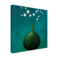 Zaštitni znak likovna umjetnost 'Zelena vaza preko plave' platnene umjetnosti Pabla Estebana