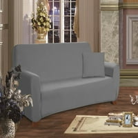Kolekcija luksuznog tapeciranog namještaja s rastezljivom presvlakom od dresa, siva sofa