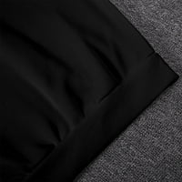 Bluze za žene rasprodaja $ ženska jesen / zima majica s kapuljačom pulover s dugim rukavima udobne crne boje