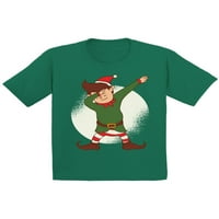 Nespretni stilovi, ružna božićna majica za djevojčice, dječaci brišu božićnog vilenjaka dječjom košuljom