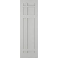 Ekena Millwork 15 W 48 H True Fit Pvc San Juan Capistrano Misija Misija Stil Fiksni nosači, Hailstorm Grey