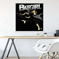 Plakat za stripove Batgirl u drvenom magnetskom okviru, 22.375 34