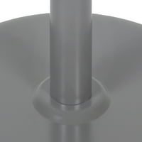 Stol s okruglom bazom za ploče promjera 42 inča-siva