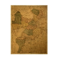 Red Atlas dizajnira 'Boston 1806' platno umjetnost