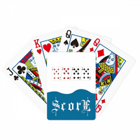 kartaška poker igra s bodovima u obliku srca i lopate