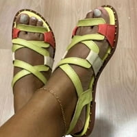 Ljetne ženske cipele Ležerne ženske cipele Rimske ravne sandale s otvorenim prstima