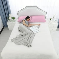 Jedinstvene ponude 300TC pamučne čvrste jastuke ružičaste 20 40