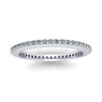 Prirodni dijamant okruglog reza od 45 karata, Ženski zaručnički prsten za godišnjicu vjenčanja koji se može složiti u 14-karatnom