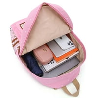 Ruksak u ruksaku-sladak, moderan, s dvostrukim bočnim džepovima, velikim kapacitetom za slobodno vrijeme i putovanja, Uniseks za