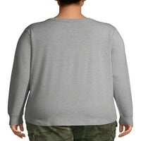 Set majica širokog kroja s puloverom s dugim rukavima
