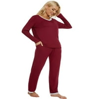 Jedinstvene ponude Ženska čipkasta noćna odjeća s izrezom i hlačama u obliku slova U, odjeća za slobodno vrijeme, pidžama Kompleti