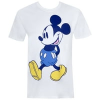 Bijela majica s Mikijem Mouseom u plavim tonovima