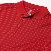 Cutter & Buck Drytec Franklin Striped Performance Golf Polo