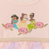 Disney princeze za malu kuću djevojke kratke rukave tutu haljina, veličine 12m-5t