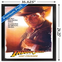 Indiana Jones i posljednji križarski rat - zidni plakat u jednom listu, uokviren 14.72522.375