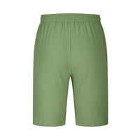 Muške rastezljive teretne kratke hlače-modne kratke hlače u zelenoj boji, Veličina 4 inča