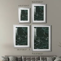 Wexford Home Jade Marble I Premium Framed Print, 30.5 42.5 - Spreman za objesiti, srebro