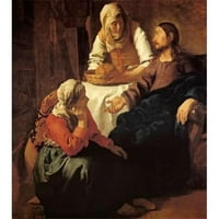 _374701veliki Kristov plakat u kući Marije i Marte Johannesa Vermeera, - veliki