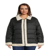 Ženska donja jakna, veličine od 3 do 3 inča, ušivena zajedno