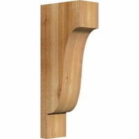 4 W 8 d 20 h Newport Rough Wall Corbel, zapadni crveni cedar