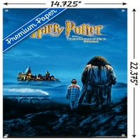 Hari Potter i filozofski kamen - umjetnički zidni poster s gumbima, 14.725 22.375