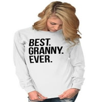 Najbolji rođak na svijetu majica dugih rukava majica za žene najbolja svjetska baka baka za Majčin dan