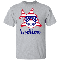 Grafička Amerika Patriotska životinja 4. srpnja Kolekcija majice za muške majice Dan neovisnosti