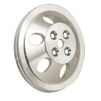 Mr Gasket Billet Style Aluminum Water Pump Pulley Fits select: CHEVROLET CAMARO, CHEVROLET CHEVELLE