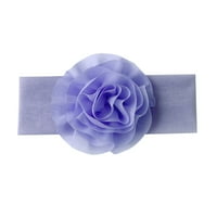 Europska i Američka proljetna nova mekana dječja kravata za kosu elastična traka za glavu širokog cvijeta dječja kravata za kosu