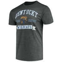 Kentucky Wildcats teksturirana mrežaste majice - drveni ugljen
