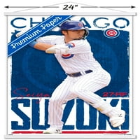Chicago Cubs - Seiya Suzuki zidni plakat s magnetskim okvirom, 22.375 34
