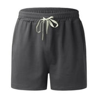 Muške kratke hlače muške obične casual sportske ljetne kratke hlače Na plaži s vezicama sportske kratke hlače za vježbanje s džepovima