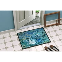 Carolines Treasures BB8524JMAT Tepih za kuće ili ulice Blue Fish 24x36, 36 L 24 W, višebojne