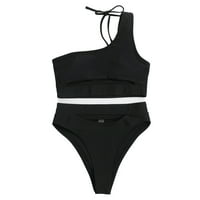 kupaći kostim Ženski ženski zavoj Bikini push-up Brazilski kupaći kostim odjeća za plažu kupaći kostim crni kupaćih kostima