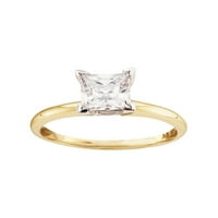 14k nakit od žutog zlata, ženski prsten za mladence, zaručnički prsten za žene