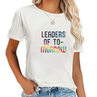 Obrazovanje za sve Pokloni Povratak u školu ženski ljetni vrhovi-jedinstvene grafičke majice za moderan izgled