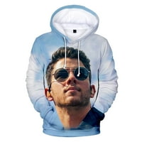Moda majica sa kapuljačom Nick Jonas, 3D-pulover za косплея, jedinstvena odjeća za žene