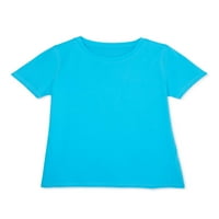 Jednobojna Majica kratkih rukava za djevojčice, veličine 4 I Plus