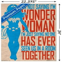 Stripovi-Čudesna žena - zidni plakat s tajnim identitetom, 22.375 34