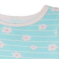 Pamučni pidžama Set za bebe i djevojčice, 4 komada, veličine 9m-24m