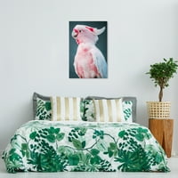 Wynwood Studio platno pričljivi kokatoo životinje ptice zidne umjetničke platno print ružičasto 24x36
