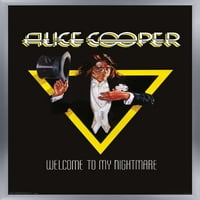 Alice Cooper-plakat dobrodošlice na zidu, 14.725 22.375