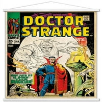 Comics-Doctor Strange-Naslovnica drveni Magnetski uokvireni zidni Poster, 22.375 34