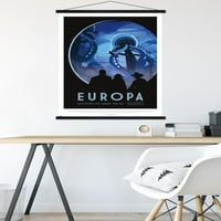 - Plakat za putovanja Europom, zidni plakat s magnetskim okvirom, 22.375 34