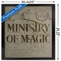Čarobni svijet: Hari Potter - zidni poster Ministarstva magije, 14.725 22.375