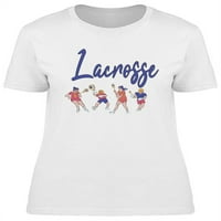 Ženska majica u retro stilu za igrače lacrossea-slika iz mumbo-a, ženska mumbo-A-Plus-Size