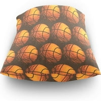 Sportski košarkaški baršunasti plišani jastuk navlaka za jastuk-18 18 - nevidljivi patentni zatvarač Cvjetni Kućni dekor za kauč