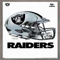 Las Vegas Raiders - plakat na zidu u kacigi za kapanje, 22.375 34