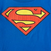Comics Superman logotip s HD tintom majicom kratkih rukava